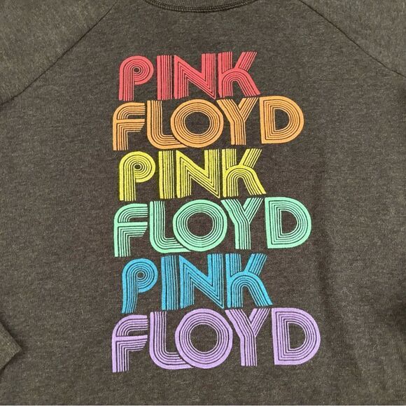 Pink Floyd Lucky Brand dark grey crewneck sweatshirt - Picture 2 of 3